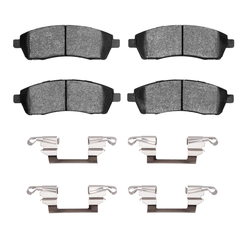 Ford F-250 Super Duty Brake Pads - Rear - R1 Concepts - Semi Met - `99-`05 Ford F-250 Super Duty Brake Pads - Rear - R1 Concepts - Semi Met - `99-`05